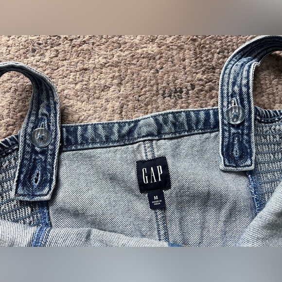 GAP UltraSoft Blue Denim Maxi Dress - Picture 6 of 7